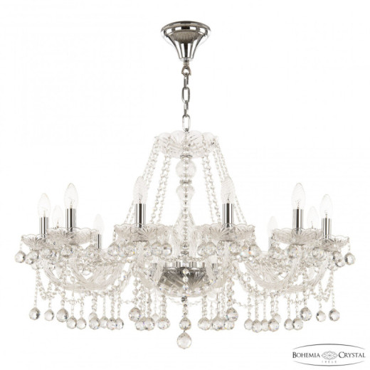 Подвесная люстра Bohemia Ivele Crystal 108 108/12/300 Ni