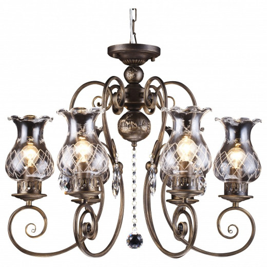 Подвесная люстра Arte Lamp Palermo A2053LM-6BR