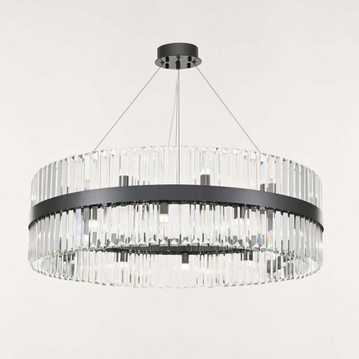 Подвесная люстра Arte Milano Белладжо 440110.840.24.G9.B1 BK