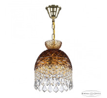 Подвесная люстра Bohemia Ivele Crystal 5478 5478/22 G Amber/M-1F Leafs