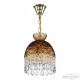 Подвесная люстра Bohemia Ivele Crystal 5478 5478/22 G Amber/M-1F Leafs