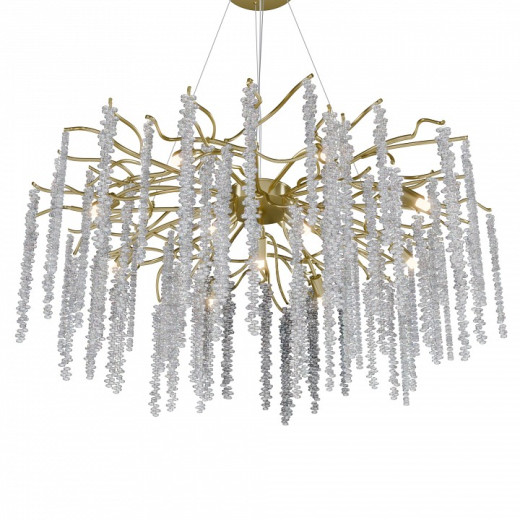 Подвесная люстра LIGHTERA Curls LE303L-11G
