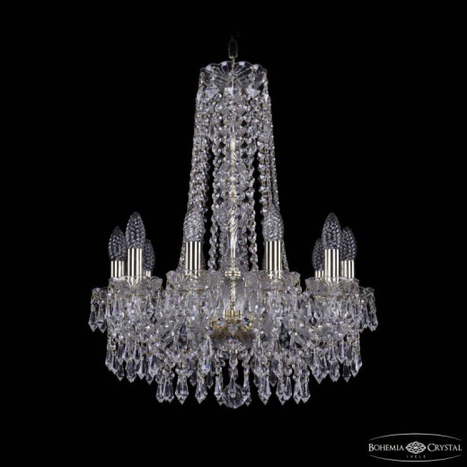 Подвесная люстра Bohemia Ivele Crystal 1403 1403/10/160/h-61 G
