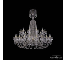 Подвесная люстра Bohemia Ivele Crystal 1402 1402/24+12/530/XL-154 G