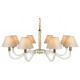 Подвесная люстра iLamp Amber YT2043-8 GD+Cear