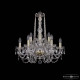Подвесная люстра Bohemia Ivele Crystal 1402 1402/6+3/195/h-58 G