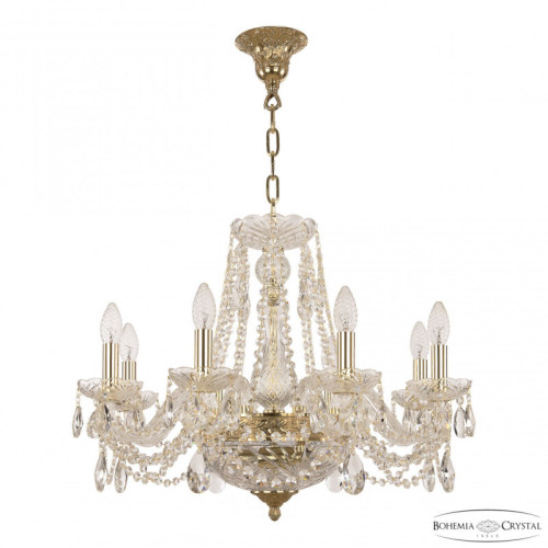 Подвесная люстра Bohemia Ivele Crystal 1451 1451/8/160/250 G