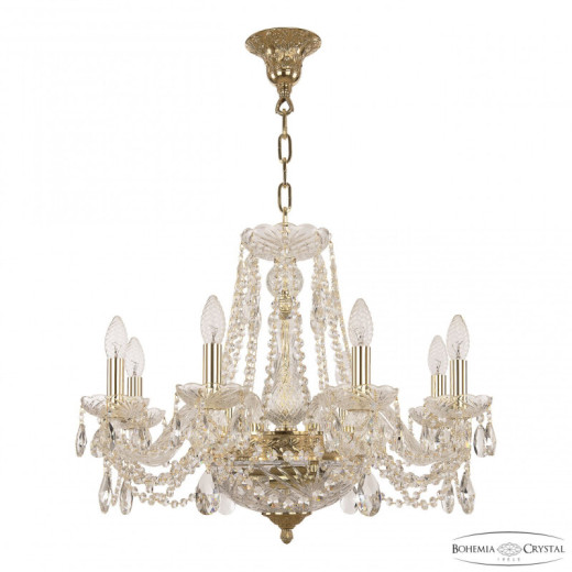 Подвесная люстра Bohemia Ivele Crystal 1451 1451/8/160/250 G