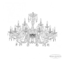 Подвесная люстра Bohemia Ivele Crystal 105 105/12+6/360 Ni