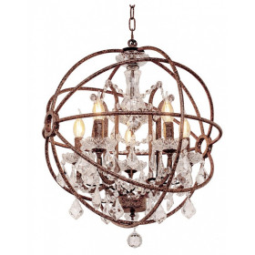 Подвесная люстра Loft it Foucaults Orb Crystal LOFT1897/6