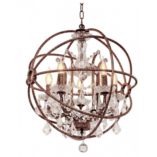 Подвесная люстра Loft it Foucaults Orb Crystal LOFT1897/6