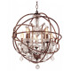 Подвесная люстра Loft it Foucaults Orb Crystal LOFT1897/6