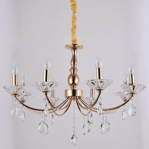 Подвесная люстра ILLUMICO  IL1242-8PPA-29 GD
