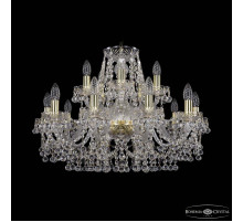 Подвесная люстра Bohemia Ivele Crystal 1409 1409/10+5/240 G