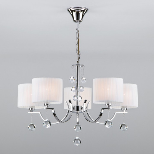 Подвесная люстра Eurosvet Napoli 60095/5 хром