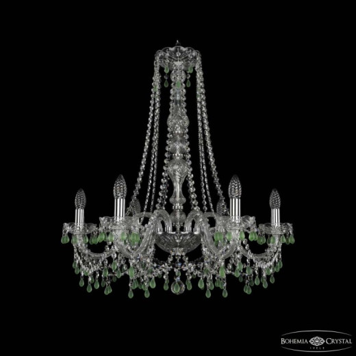 Подвесная люстра Bohemia Ivele Crystal 1410 1410/6/240/h-74 Ni V5001