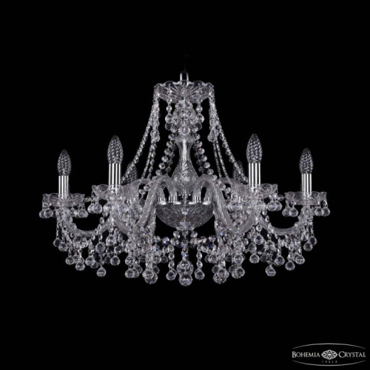 Подвесная люстра Bohemia Ivele Crystal 1409 1409/6/240 Ni