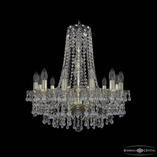 Подвесная люстра Bohemia Ivele Crystal 1410 1410/12/195/h-60 G V0300