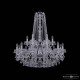Подвесная люстра Bohemia Ivele Crystal 1409 1409/12+6/300/h-94/2d Ni