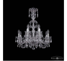 Подвесная люстра Bohemia Ivele Crystal 1402 1402/8+4/195/XL-64 Ni