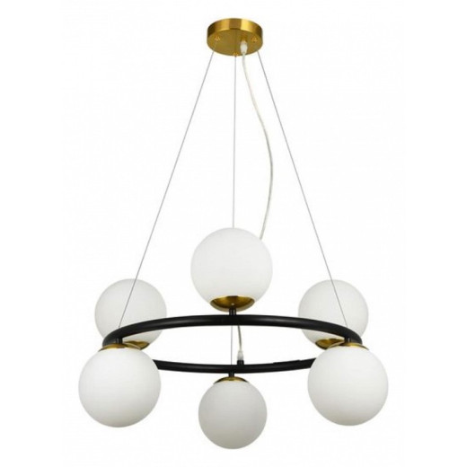 Подвесная люстра Arte Lamp Alcor A2224SP-6BK