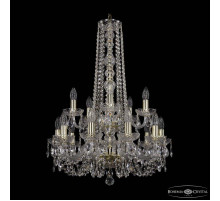 Подвесная люстра Bohemia Ivele Crystal 1402 1402/10+5/195/h-80/2d G