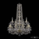 Подвесная люстра Bohemia Ivele Crystal 1402 1402/10+5/195/h-80/2d G