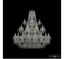 Подвесная люстра Bohemia Ivele Crystal 1409 1409/20+10+5/400/3d G