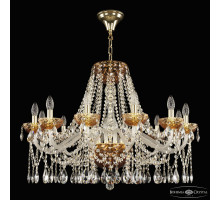 Подвесная люстра Bohemia Ivele Crystal 5413 5413/12/300 G Amber/M-1F