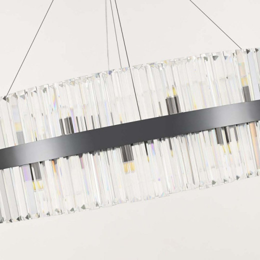 Подвесная люстра Arte Milano Белладжо 440110.840.24.G9.B1 BK