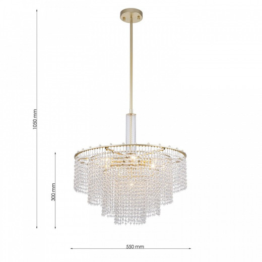 Подвесная люстра Favourite Fringe 4762-7P