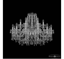 Подвесная люстра Bohemia Ivele Crystal 1403 1403/12+6/300 Ni