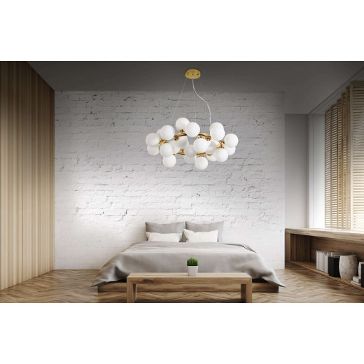 Подвесная люстра LUMINA DECO MARSIADA LDP 6033-25 FGD