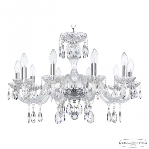 Подвесная люстра Bohemia Ivele Crystal 117 117/10/240 Ni