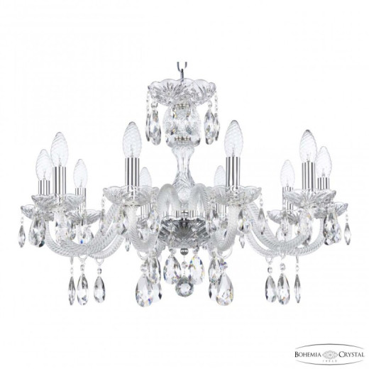Подвесная люстра Bohemia Ivele Crystal 117 117/10/240 Ni