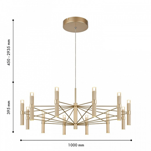 Подвесная люстра Favourite Blick 4759-12P
