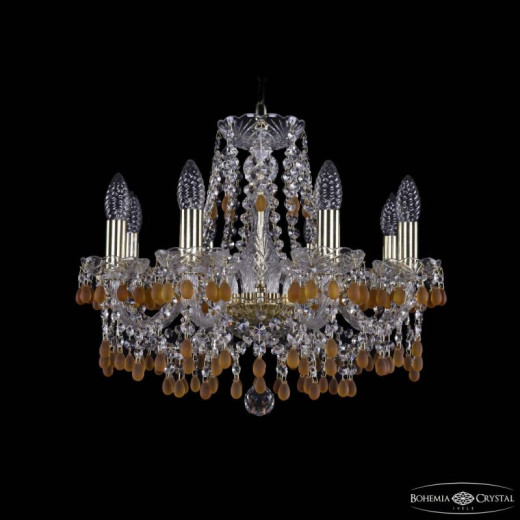 Подвесная люстра Bohemia Ivele Crystal 1410 1410/8/160 G V1003