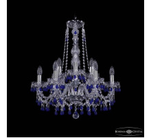 Подвесная люстра Bohemia Ivele Crystal 1410 1410/6+3/195/h-63 Ni V3001