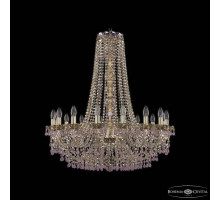 Подвесная люстра Bohemia Ivele Crystal 1410 1410/16/300/h-95 G V7010 M801