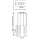 Подвесная люстра Lightstar Tubo L8T747143