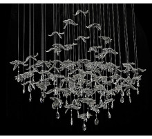 Подвесная люстра Newport VERONA 8220/140 С oval chrome