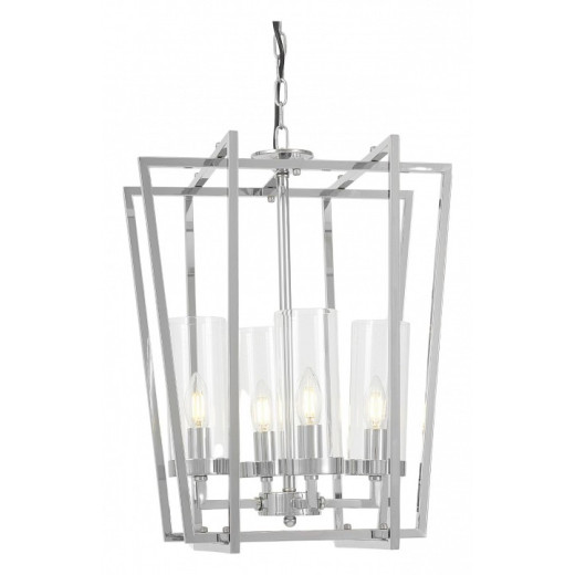 Подвесная люстра LUMINA DECO Afres LDP 1246-4 CHR