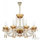 Подвесная люстра Bohemia Ivele Crystal 5402 5402/8/240 G Amber/M-1F K721