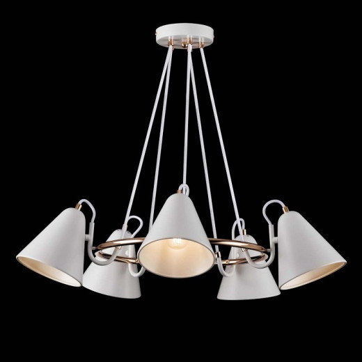Подвесная люстра Freya Falke Market FR8001PL-05WG