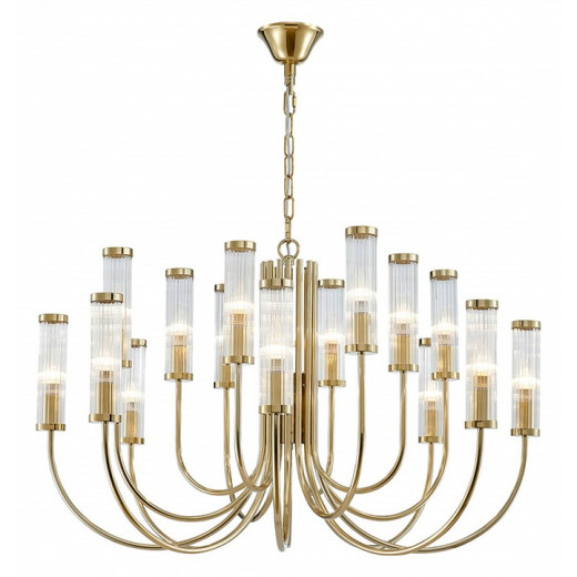 Подвесная люстра Newport 4550 4558+4+4/C gold