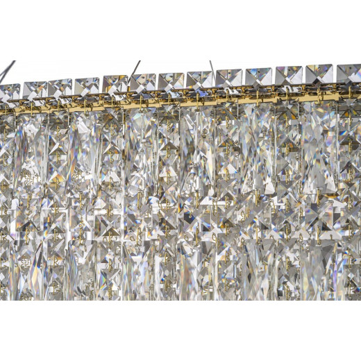 Подвесная люстра Arti Lampadari Ovindoli Nickel Ovindoli L 1.5.100x35.100 G