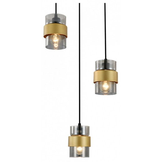 Подвесная люстра Escada HURRICANE 1139/3S Black/Gold