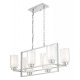 Подвесная люстра LUMINA DECO Lino LDP 1239-8 CHR