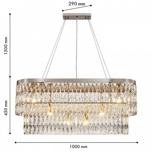 Подвесная люстра Favourite Magnitudo 4715-12U