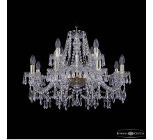 Подвесная люстра Bohemia Ivele Crystal 1403 1403/8+4/240 G